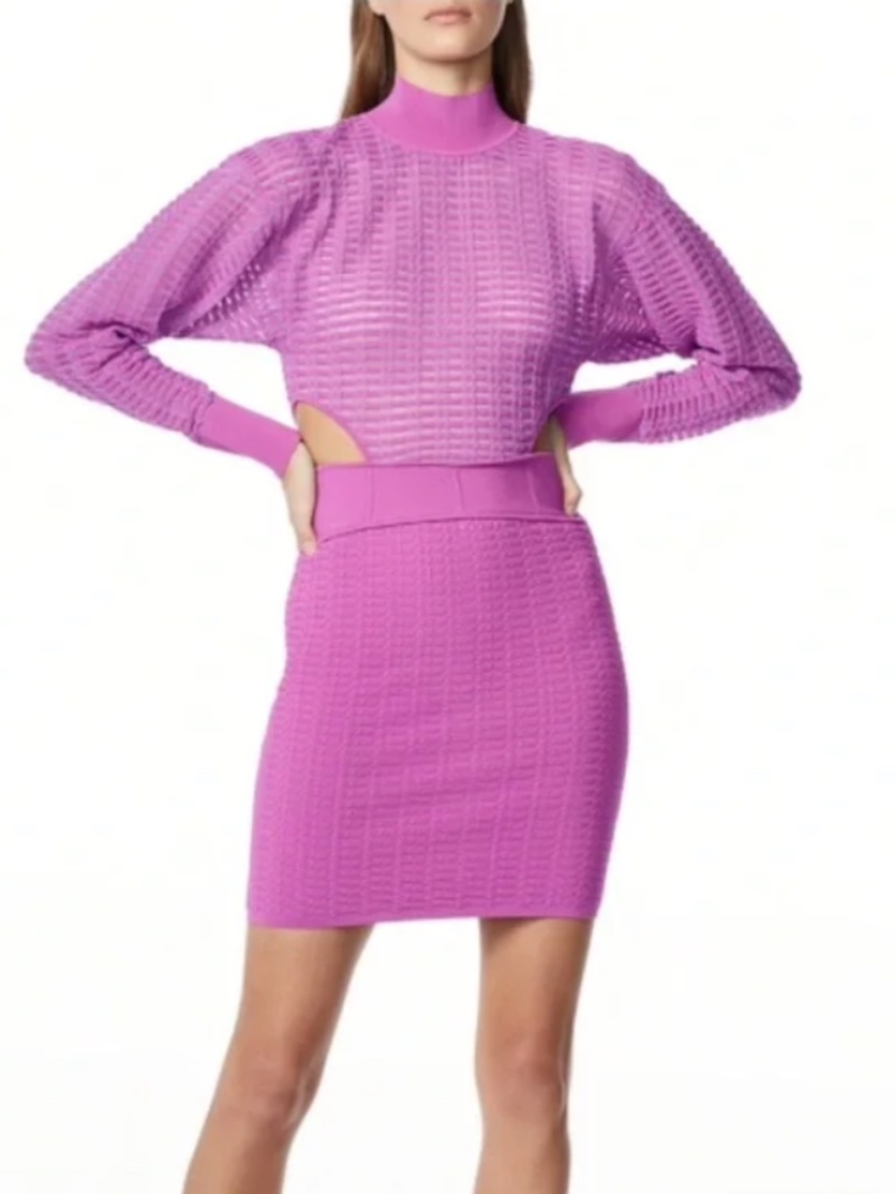 Herve Leger mini dress Azalea SDS839446 XXS NWT